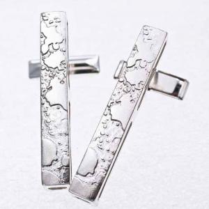 Moonscapes rectangle cufflinks